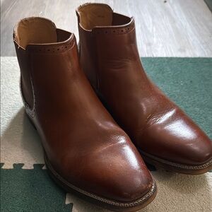 JOSEPH ABBOUD Like New Classic Brown Leather Men's Boots